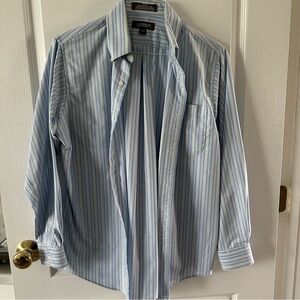 Mens Light Blue Button Down Shirt